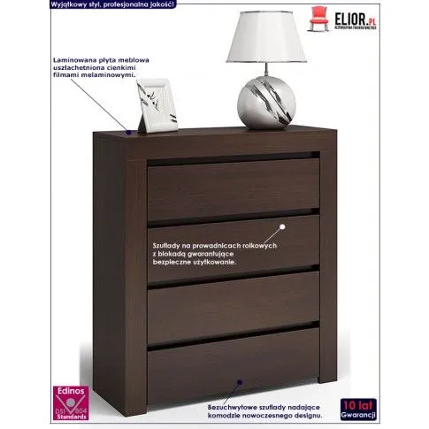 Fotografia Komoda Margino - wenge z kategorii Komody