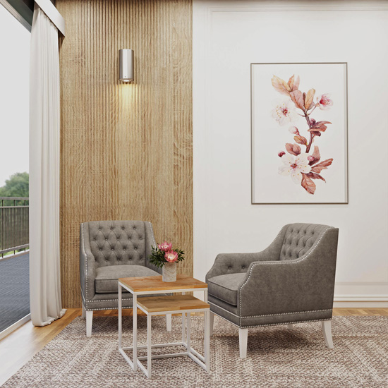 Wizualizacja stolika Solento 3Z-biały