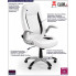 Fotografia Fotel gabinetowy Cubot - biały z kategorii Pracownia i biuro