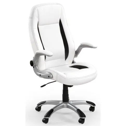 Zdjęcie produktu Biały biurowy fotel obrotowy - Ikariv.