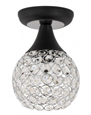 Okrągła lampa sufitowa glamour - S678-Kinda w sklepie Edinos.pl