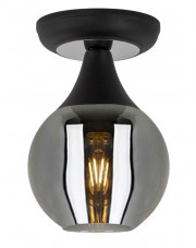 Szklana okrągła lampa sufitowa - S679-Shona w sklepie Edinos.pl