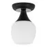 Szklana lampa sufitowa mała S680-Gova