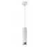 Biała lampa wisząca tuba minimalistyczna S687-Hivo