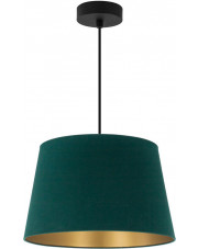 Zielona lampa wisząca nad stół z abażurem - S691-Zavo w sklepie Edinos.pl