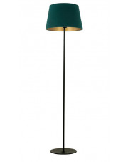 Zielona lampa podłogowa z abażurem - S701-Zavo w sklepie Edinos.pl