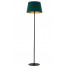 Zielona lampa stojąca z abażurem do salonu S701-Zavo