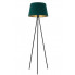 Zielona lampa stojąca z abażurem S702-Zavo