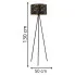 lampa podlogowa z abazurem s700 porsa wym