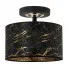 Czarno-złota lampa sufitowa w stylu glamour S705-Porsa