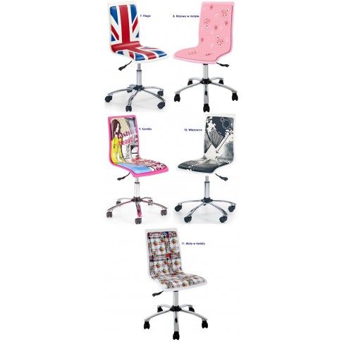 Szczegółowe zdjęcie nr 4 produktu Fotel dla dziewczynki Gimmer - różowy