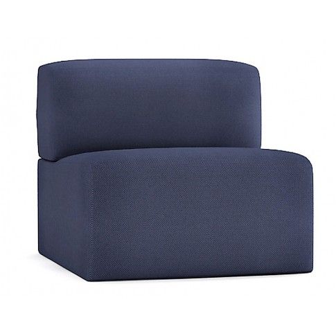 Zdjęcie produktu Fotel wypoczynkowy Climer - ciemnoniebieski.