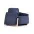 Zdjęcie produktu Fotel wypoczynkowy Pierot - ciemnoniebieski.