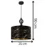 Wymiary lampy S712-Torsa