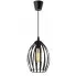 Czarna lampa wisząca druciana S726-Nerda