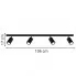 Wymiary lampy S731-Rolas