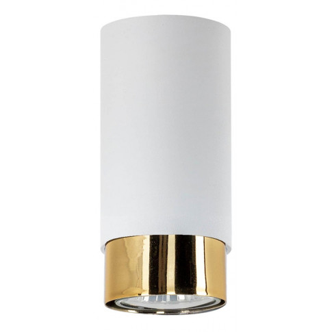 Biała nowoczesna lampa sufitowa tuba S720-Barda