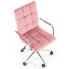Rozowe krzeslo do komputera Amber 4X