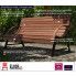 Zdjęcie piękna ławka ogrodowa Wagris 180 cm - sklep Edinos.pl