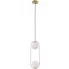 Lampa wisząca do sypialni mosiądz - K062-Esme