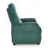 Zielony fotel do czytania Amigos 3X