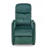 Zielony fotel wypoczynkowy Amigos 3X