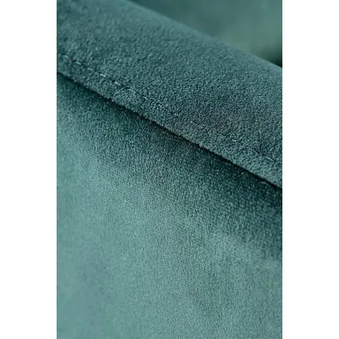 Zielony welwetowy fotel Amigos 3X