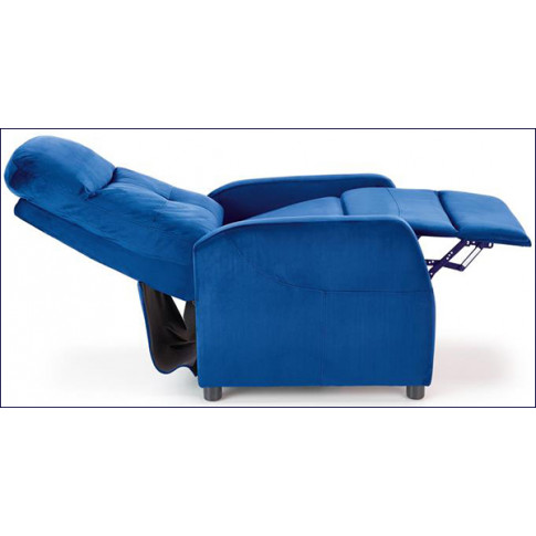 Granatowy fotel rozkładany Amigos 3X