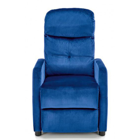 Granatowy fotel wypoczynkowy Amigos 3X