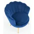 Nowoczesny ciemnoniebieski fotel Vimero 4X