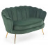 Zielona tapicerowana sofa Vimero 4X