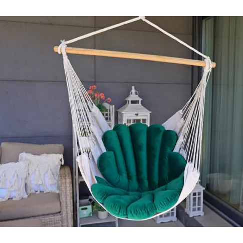 Elegancki hamak Milis butelkowa zieleń