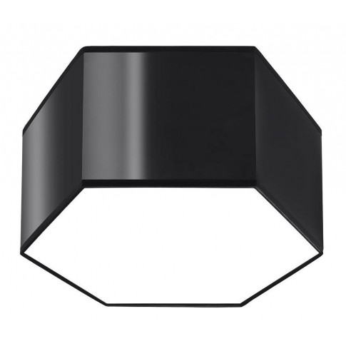 Czarny plafon geometryczny S749-Kalma