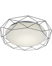 Szary plafon z ozdobna obręczą do sypialni - K069-Jupito w sklepie Edinos.pl