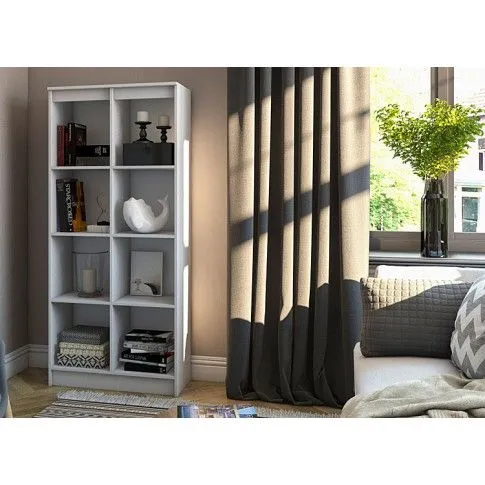 Zdjęcie biały regał na książki, zabawki Pinokio | Edinos.pl