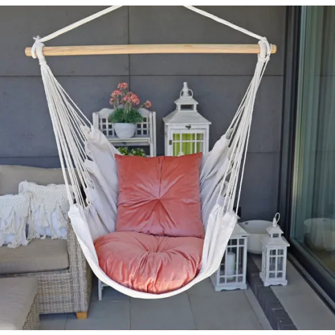 Wiszący hamak Rippi brudny róż