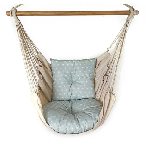 Krzesło brazylijskie Rippi niebiesko białe