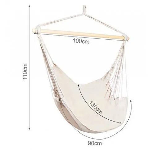 Krzesło brazylijskie Rippi wymiary