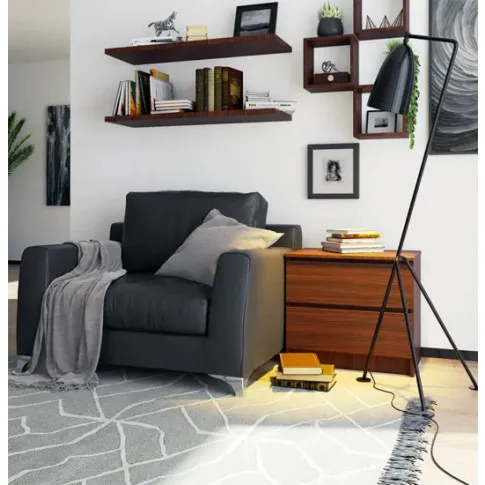 Minimalistyczna komoda Parin wenge