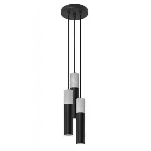 Lampa wisząca tuba potrójna S756-Borgis