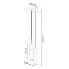 Wymiary lampy S756-Borgis