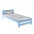 Zdjęcie produktu Pojedyncze łóżko Marsel 90x200 - niebieskie.