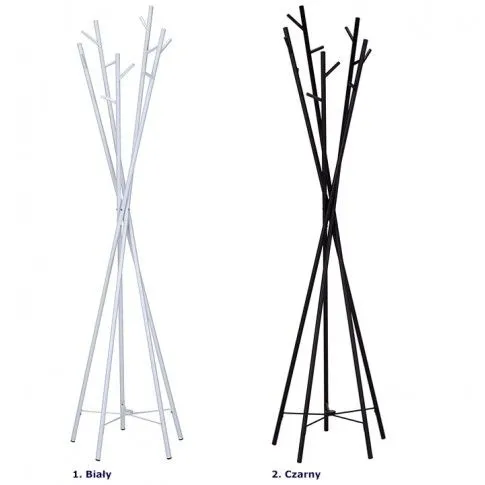 Zdjęcie biały wieszak na ubrania drzewko Uzet 4X | Edinos.pl