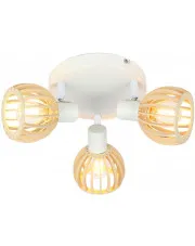 Biała lampa sufitowa w stylu skandynawskim - K092-Treja