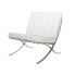 Zdjęcie produktu Designerski biały fotel wypoczynkowy - Vilis.