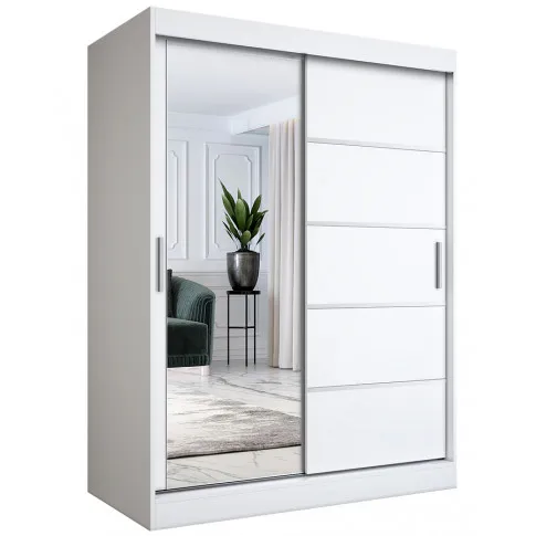 Szafa przesuwna 150cm biały mat Felix 4X