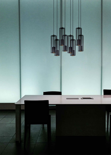 Industrialna lampa wisząca druciana nad stół do salonu W471-Moana