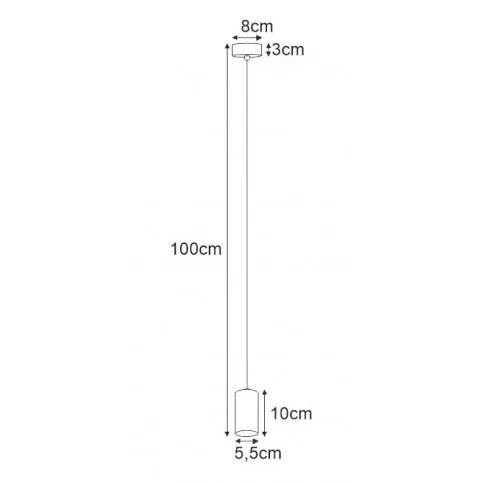 Wymiary lampy S779-Lona