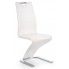 Zdjęcie produktu Krzesło tapicerowane Diskin - białe.