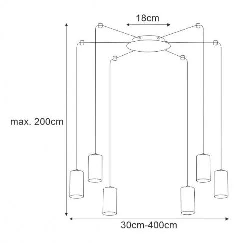 Wymiary lampy S782-Lona